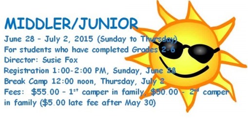 camp joy junior camp