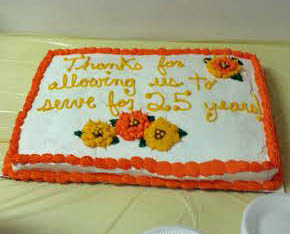 25 ann cake